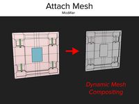 Attach Mesh Modifier