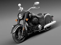 Indian Chief Dark Horse 2016 3D Model