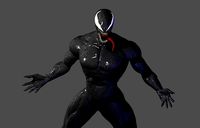 Venom 2018 movie posed 3D sculpt model
