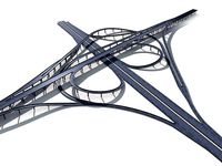 Highway Road Viaduct Flyover-13