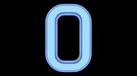 FONT-053 Number 0