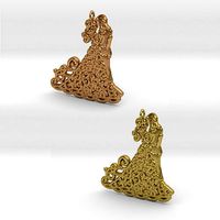 Dancing Couple Pendant | 3D