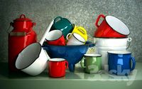 Set enamelware