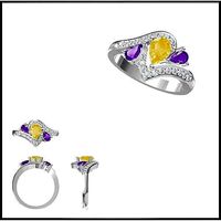 Color stonerings sets jewelcad | 3D