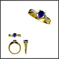 Color stonerings sets for sale 3dm jewelry files | 3D