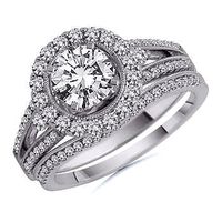 Woman Diamond Ring | 3D