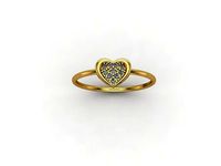 gold ring 45a | 3D