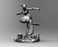 Street Fighter Juri 3D Print Stl Model Diorama 3D print model | 3D