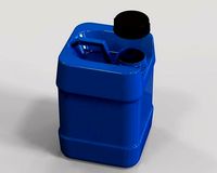 Plastic Gallon 25 Liter | 3D