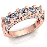 Luxury Woman Diamond Ring | 3D