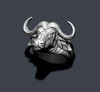 Buffalo ring | 3D