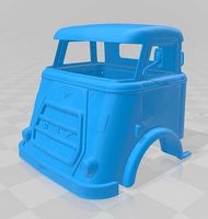 DAF A1600 Printable Cabin Truck | 3D