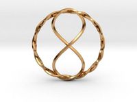 Infinity pendant | 3D