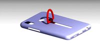 Smartphone Case for Huawei p20 lite with holding ring | 3D