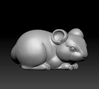 a mouse | 3D