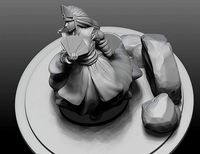 Avatar Kyoshi  from the last airbender series | 3D