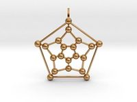 Dode Math Graph Pendant | 3D