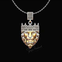 lion nacklace | 3D