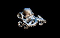 Octopus pendant | 3D