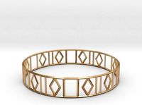 Rhombi Bracelet | 3D