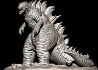 Godzilla for 3dprint | 3D