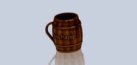 Onshape Barrel Mug | 3D