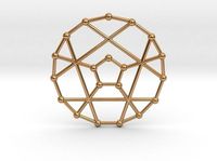 Snark Math Graph Pendant | 3D
