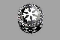 Snowflake Pandora Bead | 3D