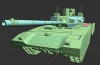Armata T-14 Tank | 3D
