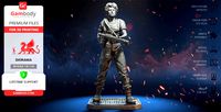 Ellen Ripley 3D Printing Figurine | Assembly