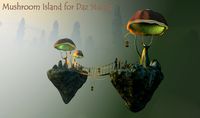 Mushroom Island for Daz Studio