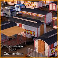 CIRCUS - NM-ZS-Zirkuswagen-Zugmaschine