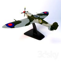 Aircraft on stand Spitfire MK 9