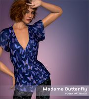 Poser - Madame Butterfly