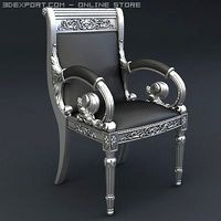 Chair Vanitas Versace 3D Model