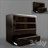 Bedside table and chest of Eva