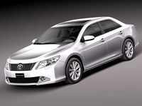 Toyota Aurion 2012 3D Model