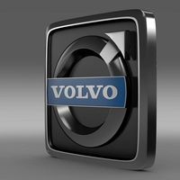 Volvo truck logo 3D Model