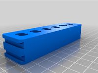 SDS-Plus bit holder for modular bit storage