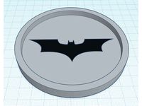 Dark Knight Dual Color Coaster