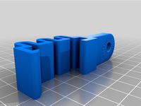Articulating Snap-On Top Mount Base for Prusa MK2, MK3, and MK3S