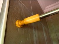 Shower rail wall spreader / pole tensioner / Pole Support