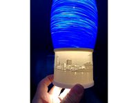 Cleveland Skyline - Cylindrical Lithophane