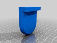 Screw-on umbrella holder