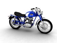 Ducati 250 Scrambler 1964 3D Model