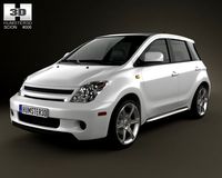 Scion xA 2006 3D Model