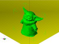 Baby Yoda Happy face