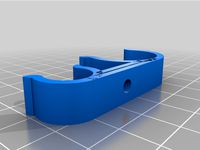 Washing machine holder 2 tubes (D=24mm, D=13mm)