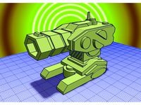 Deployable Laser Cannon