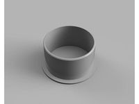 Sewer pipe cap for 110 mm pipes